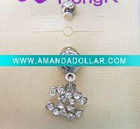 Wholesale stainless steel navel ring