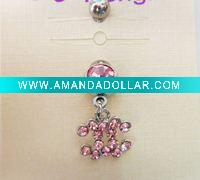 Wholesale stainless steel navel ring