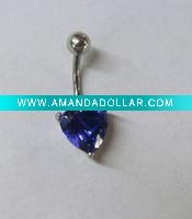 Wholesale stainless steel body piercing, navel ring