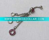 Wholesale stainless steel body piercing, navel ring