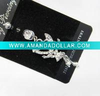 Wholesale stainless steel navel ring