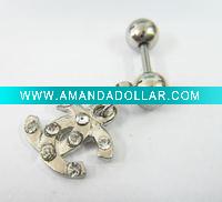 stainless steel navel ring
