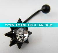 Wholesale stainless steel navel ring
