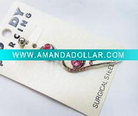 Wholesale stainless steel body piercing, navel ring
