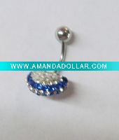 Wholesale stainless steel body piercing, navel ring