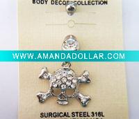 Wholesale stainless steel body piercing, navel ring