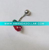 Wholesale stainless steel body piercing, navel ring