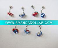 Wholesale stainless steel body piercing, navel ring