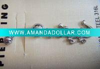 Wholesale stainless steel body piercing, navel ring