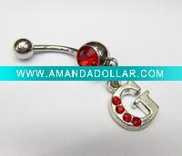 Wholesale stainless steel belly ring