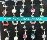 Wholesale stainless steel body piercing, navel ring