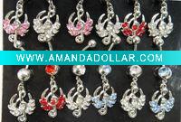 Wholesale stainless steel body piercing, navel ring