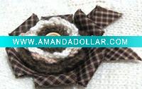 handmade wool corsage