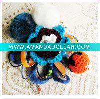 handmade wool corsage