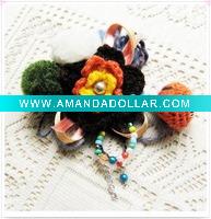 handmade wool corsage