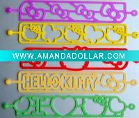 2011 new trend silicone hollow bracelet