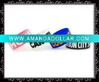 Wholesale debossed silicone rubber band