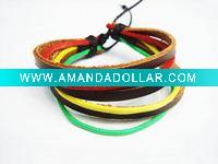 Wholesale 2011 fashion new leather bracelet handmade