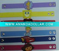 Wholesale soft pvc promotion wristbands