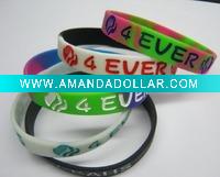 Charming Segmented Silicone Wristband