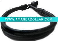 Wholesale fashion Leather bracelet(SLL1234)