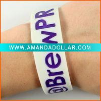 Wholesale fill color silica gel wrist band