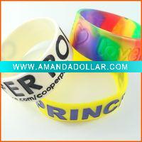 Wholesale silicone rubber wristband