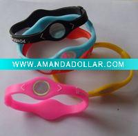 Wholesale promotional silicone bracelet balance