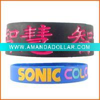 Wholesale silicone custom wristband