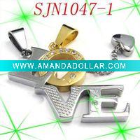 Wholesale 316L Most Popular Lover Style Stainless Steel Pendant