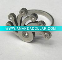 Wholesale fashion stainless steel ring