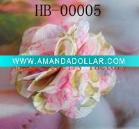 Wholesale hot sale Korean handmade rose flower hair clip jewelry
