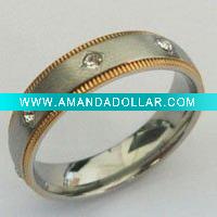 stainless steel ring fashion