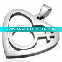 (WS922)316L Stainless steel perdant