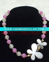 Wholesale beads necklace ,plastic beads necklace, jewelry accessories