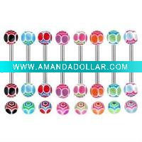 Wholesale Fashion AB513 acrylic body jewellery