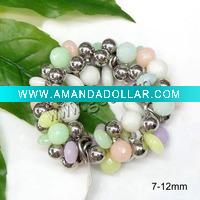 Wholesale fashion acrylic bracelet,with CCB