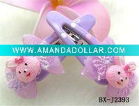 Wholesale cute cartoon girl hair bow for baby and girls