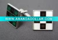 Beautiful Shell Brass Cufflink