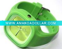 Thin Digital Silicone Ion Watches