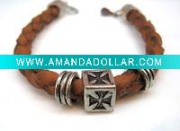 Wholesale Fashion PU leather bracelet