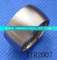 Wholesale titanium ring titanium jewelry TIR2007