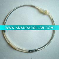 Titanium Sport Silicone necklace