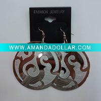 Wholesale fashion plastic earrings