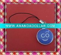 painting smile phone pendant