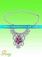 Plating party necklace