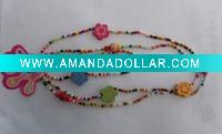 children necklace wood necklace,natural necklace