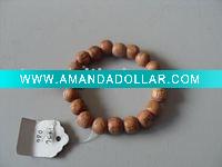wooden necklace and bracelet jewelry