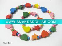 fashion wooden jewelry set