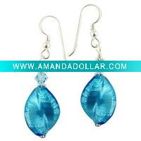 Wholesale fashion murano glass earring